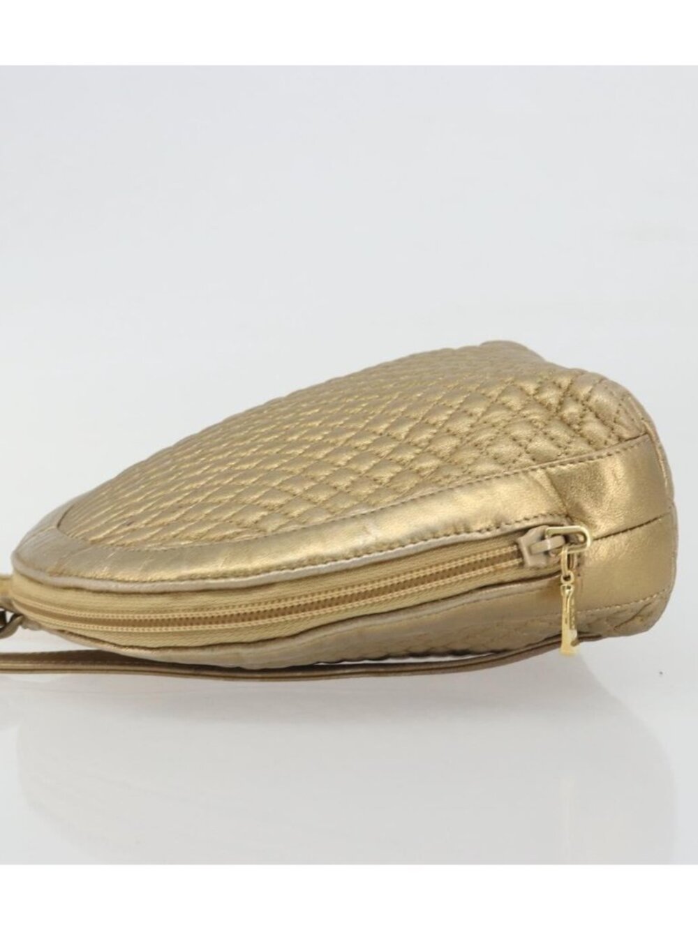 BALLY Backpack Leather Gold - Picture 3 of 16